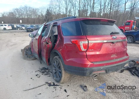 2018 Ford Explorer Xlt z USA, uszkodzony, nr VIN 1FM5K8D89JGC79497